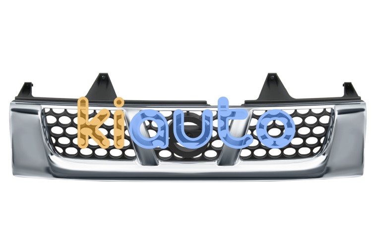 Rejilla nissan navara 2002-2005 frente / negra / imprimada OE 62310VK100