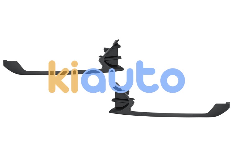 Rejilla renault clio 2016-2019 parachoques delantero / inferior / con luz diurna / kit / izquierda+derecha OE 601995942R