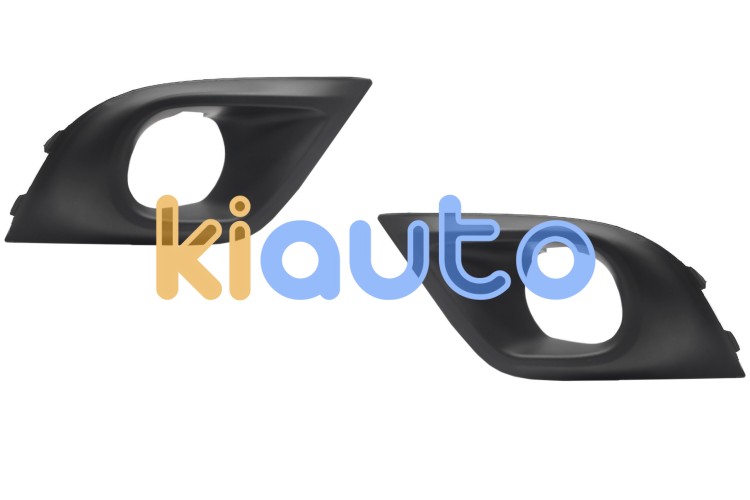 Rejilla renault clio 2016-2019 parachoques delantero / superior / con antinieblas / kit / izquierda+derecha OE 261A34190R