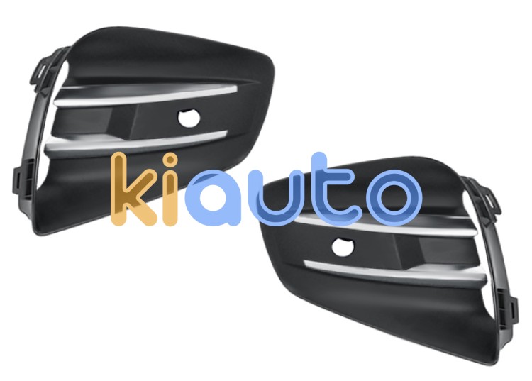 Rejilla renault clio 2019-2023 parachoques delantero / con molduras / con sensor / kit / izquierda+derecha OE 263313657R
