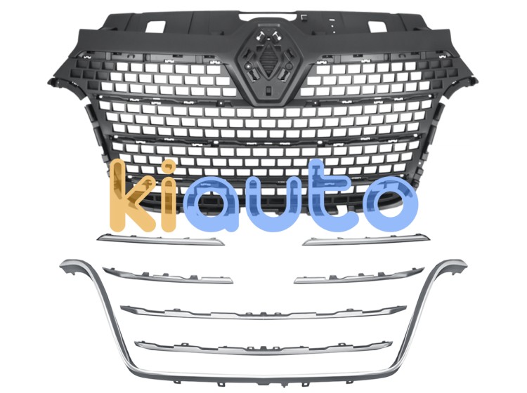 Rejilla renault master 2019-2024 frente / con molduras cromadas OE 623109004R