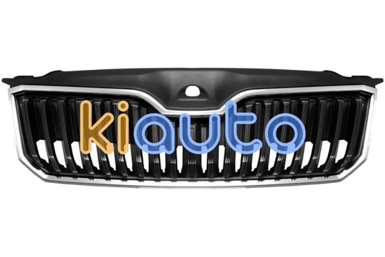 Rejilla skoda superb 2015-2019 frente / con marco cromado OE 3V0853653ZD4