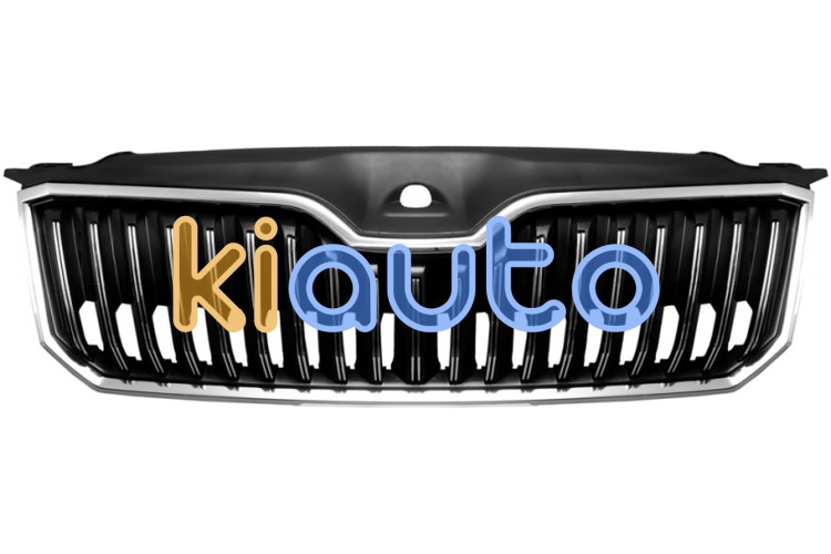 Rejilla skoda superb 2015-2019 frente / lamas cromadas / con marco cromado OE 3V0853653AFOD