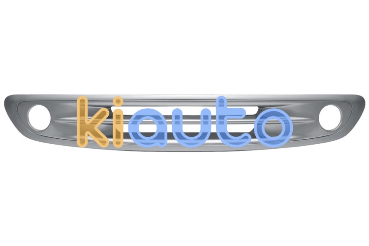 Rejilla smart fortwo 1998-2002 parachoques delantero / plata / con antinieblas / central OE Q0001744V002C26L200
