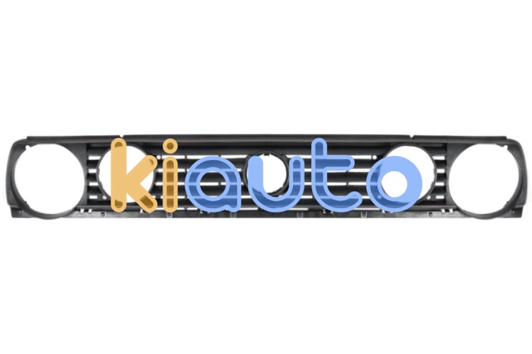Rejilla volkswagen golf ii 1988-1992 frente / 4 faros / negra OE 191853653