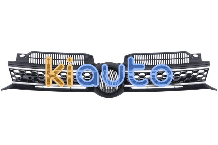Rejilla volkswagen golf vi 2008-2012 frente / modelo gti / gtd / negra / con molduras cromadas OE 5K0853651BGATL