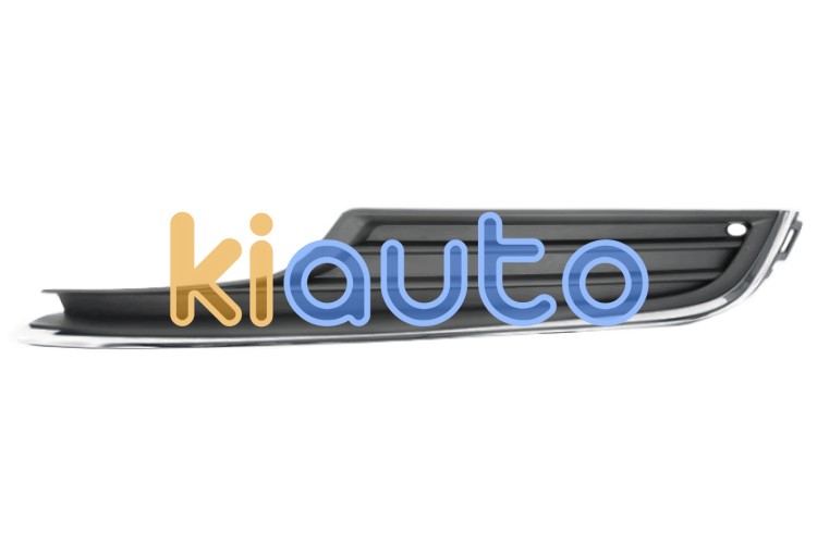 Rejilla volkswagen golf vii 2012-2017 parachoques delantero / inferior / con moldura cromada / izquierda OE 5G0854661RYP