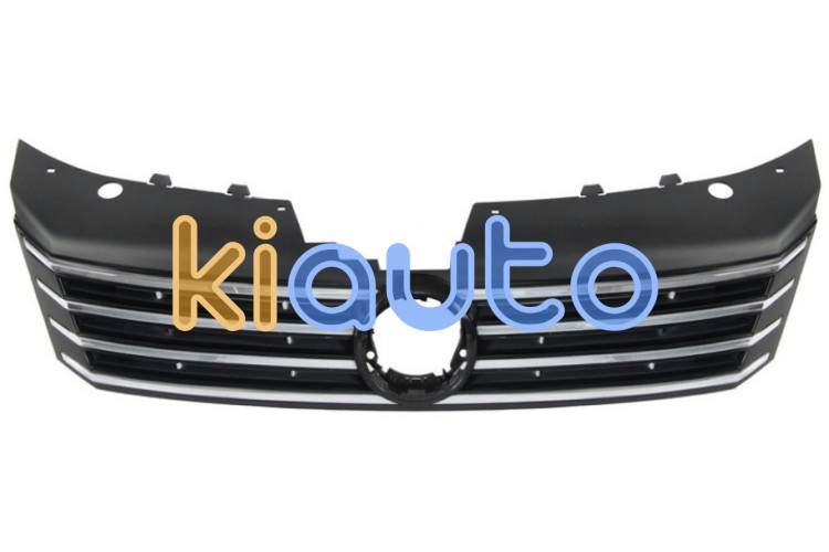 Rejilla volkswagen passat 2010-2014 frente / cromada / negra OE 3AA853651OQE