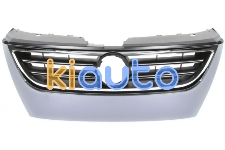 Rejilla volkswagen passat cc 2008-2012 frente / imprimada / moldura cromada OE 3C8853651KGRU