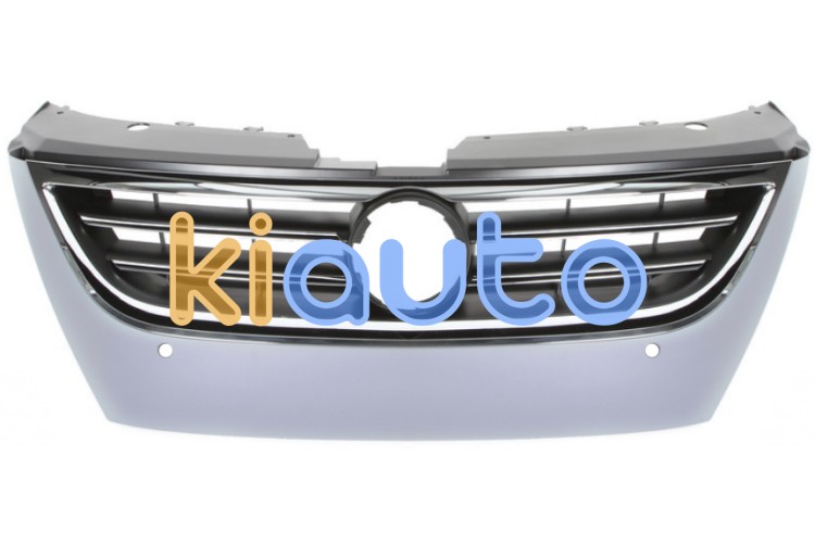 Rejilla volkswagen passat cc 2008-2012 frente / imprimada / moldura cromada / con sensor OE 3C8853651QGRU