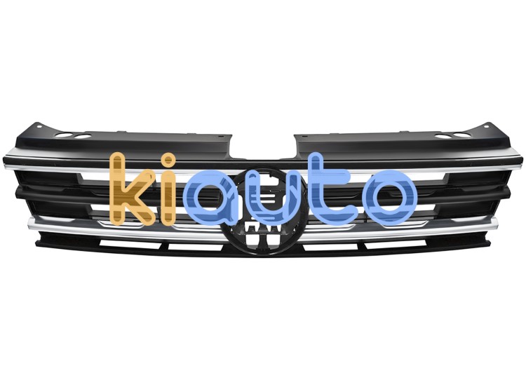 Rejilla volkswagen tiguan 2016-2020 frente / con 2 moldura cromada OE 5NA853651BZLL