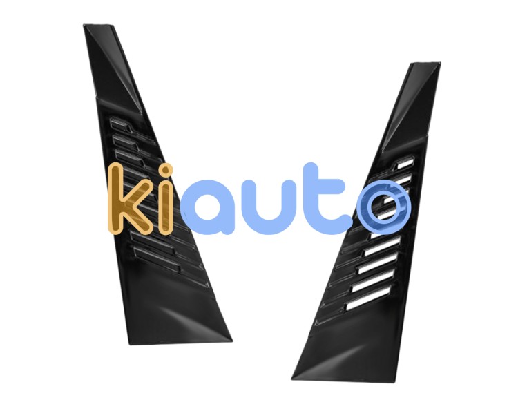 Rejillas peugeot 208 2023-> parachoques delantero / negra brillante / kit / izquierda+derecha OE 16923312XY
