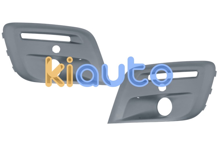 Rejillas peugeot partner 2015-2018 parachoques delantero / con antinieblas / con sensor / imprimado / kit / izquierda+derecha OE 1613564980