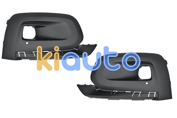 Rejillas peugeot rifter 2018-> parachoques delantero / con antinieblas / kit / izquierda+derecha OE 1632655780