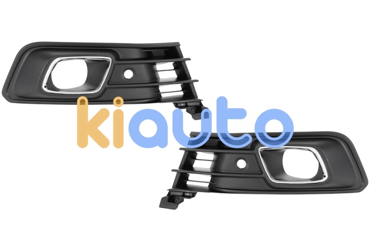 Rejillas renault captur 2017-2019 parachoques delantero / con antinieblas / con sensor / con marco cromado / kit / izquierda+derecha OE 261524960R