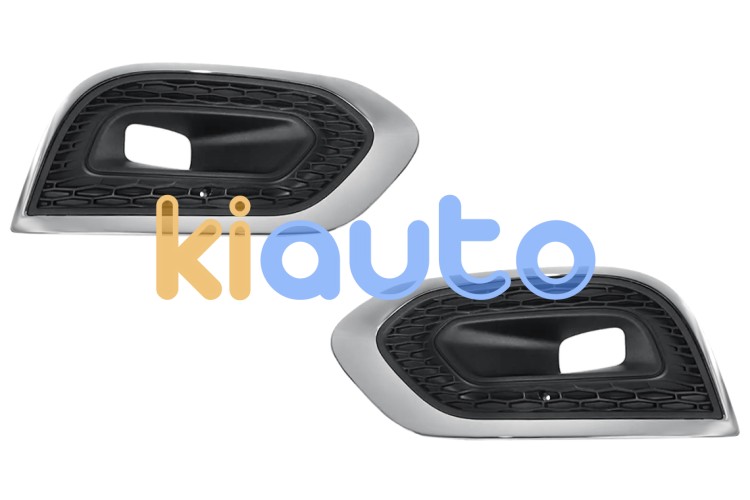 Rejillas renault kadjar 2019-2023 parachoques delantero / con antinieblas / con moldura cromada / kit / izquierda+derecha OE 261520709R