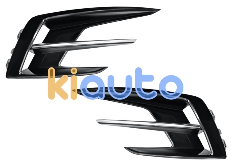 Rejillas renault megane 2020-2023 parachoques delantero / negro brillante / izquierda+derecha OE 261522050R