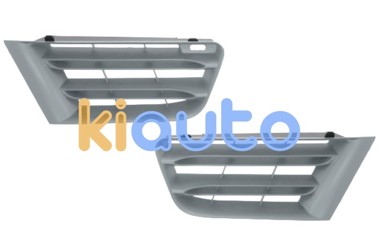 Rejillas renault scenic 2006-2009 frente / kit / izquierda+derecha / imprimadas OE 7701477306