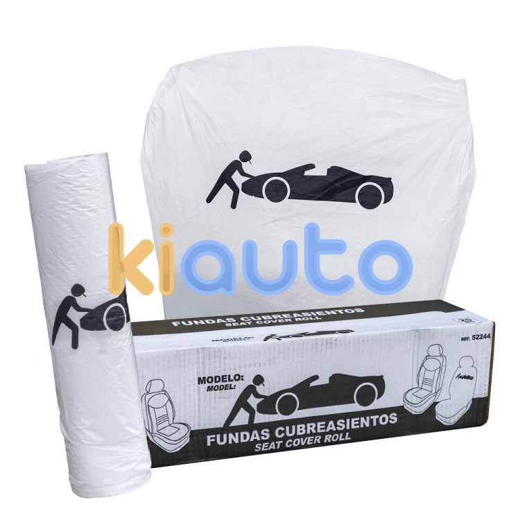 Rollo de fundas de protección modelo dibujo anónimo 25mc 250u.