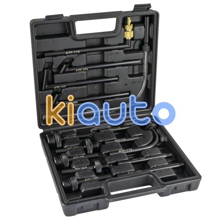 Set de 15 adaptadores para bomba llenado sistema transmisión
