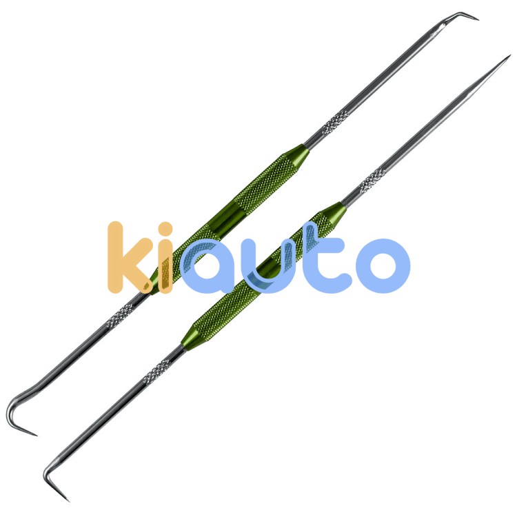 Set de 2 ganchos para extraer gomas en tubo de escape