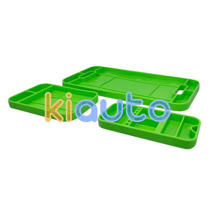 Set de bandejas de herramientas flexibles antideslizantes 3 piezas