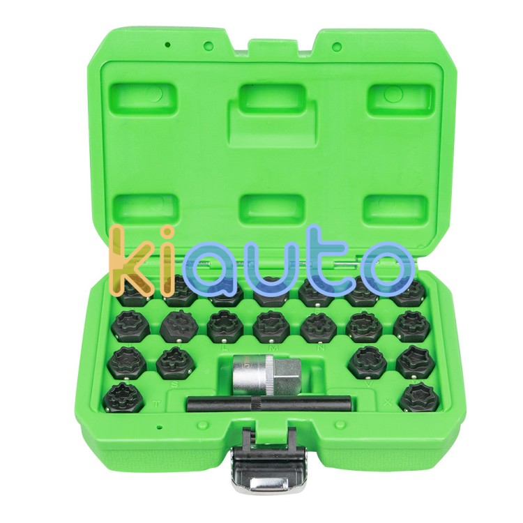 Set de extractor de tornillos de seguridad para audi