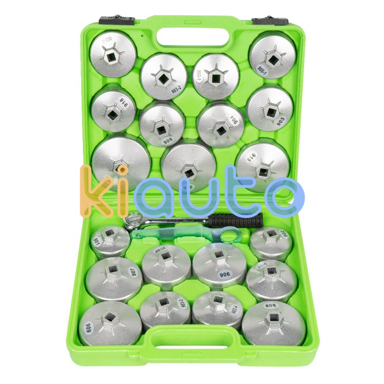 Set de extractores para filtros de aceite 23 piezas
