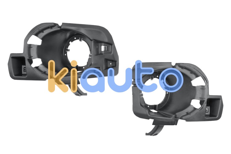 Soportes antinieblas peugeot partner 2012-2015 parachoques delantero / kit / izquierdo+derecho OE 7416J6