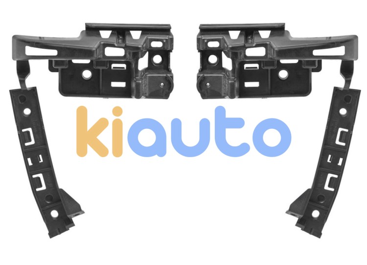 Soportes parachoques peugeot partner 2015-2018 trasero / 2 puertas traseras / kit / izquierdo+derecho OE 7416J0