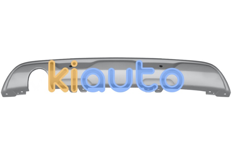 Spoiler mitsubishi asx 2023-> parachoques trasero / con sensor / con agujero escape / gris plata OE 850708822R