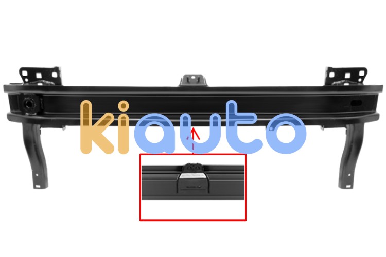 Traviesa volkswagen golf vii 2017-2020 parachoques delantero OE 5G0807109AJ
