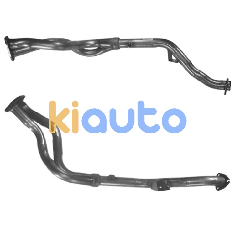 Tubo de escape audi 80 2.0i 8v mot.3a (automatico) (1989-1991)