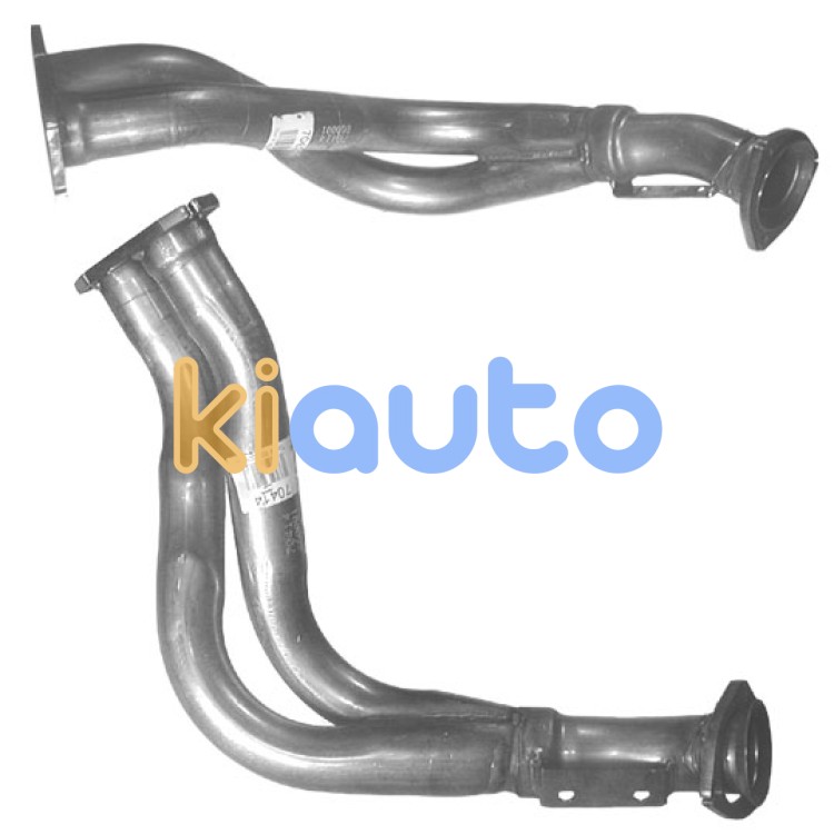 Tubo de escape audi 80 2.0i 8v mot.abk (manual) (1991-1996)