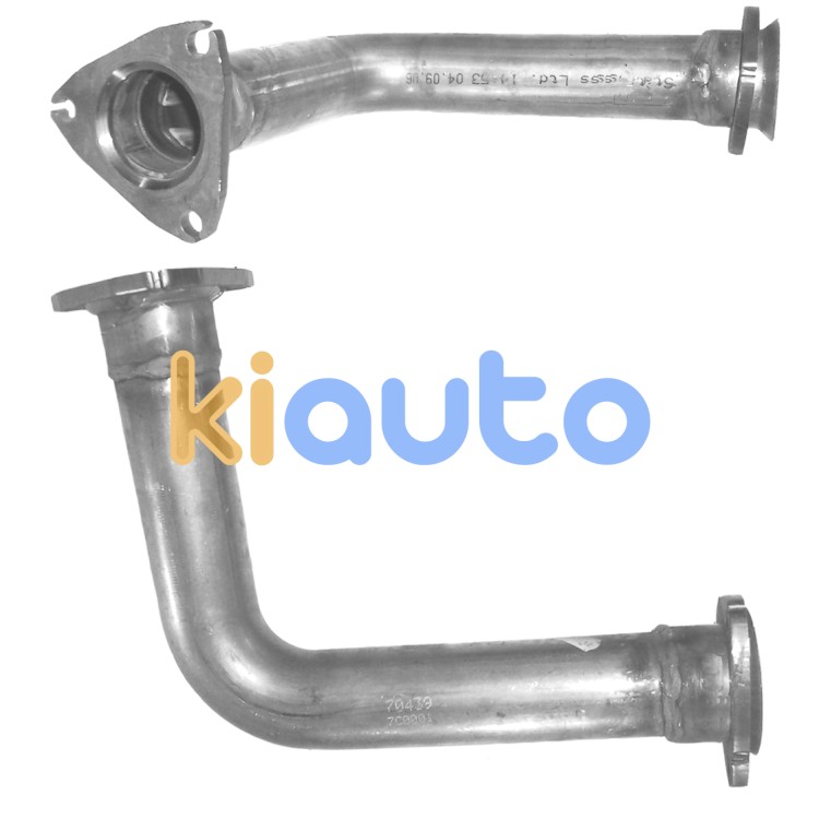 Tubo de escape audi a6 2.6i v6 12v mot.abc (manual) (lado dcho) (1994-1997) OE 4A0253102