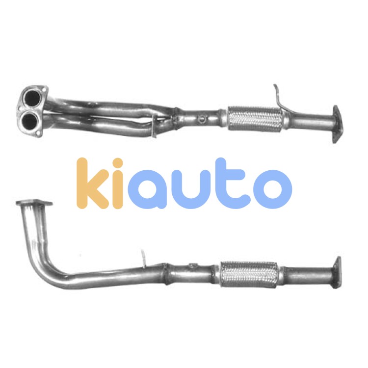 Tubo de escape honda prelude 2.3i 16v mot.f20a7/ f20b3 (1992-1997) OE 18210SM4A70 / 18210SS0A40