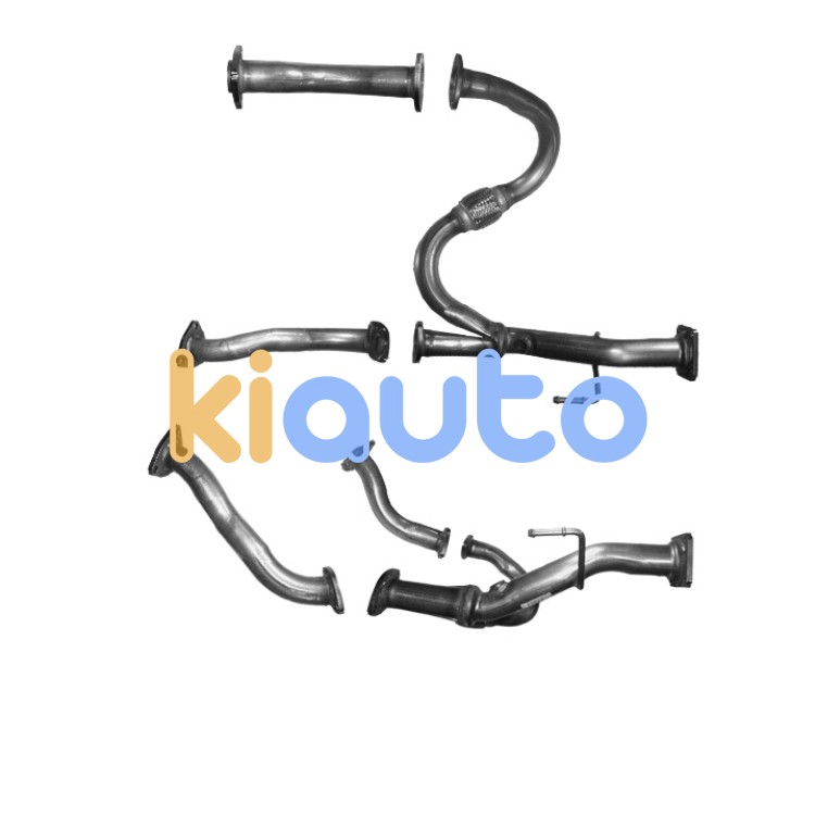 Tubo de escape isuzu trooper 3.2i v6 24v mot.6vd1 (1º tubo) (automatico) (pletina 3 tornillos) (1992-1998)