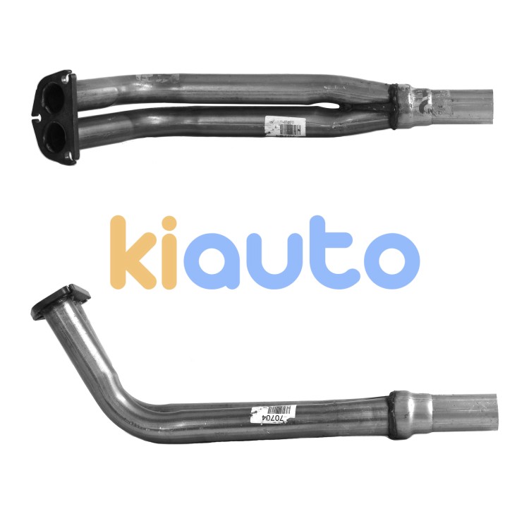 Tubo de escape land rover discovery 3.5i 16v (modelo sin catalizador) (1º tubo) (lado dcho) (1990-1994)
