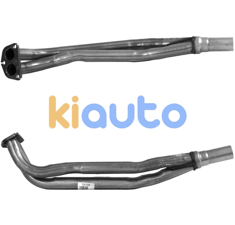 Tubo de escape land rover discovery 3.5i 16v (modelo sin catalizador) (1º tubo) (lado izdo) (1990-1994)