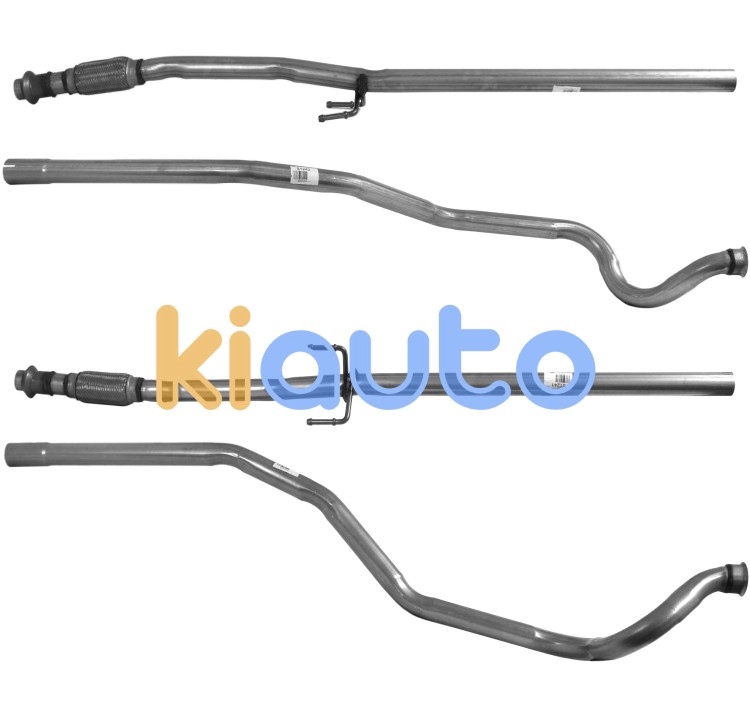 Tubo de escape peugeot 206 1.4hdi mot.8hx/ 8hz sw (familiar) (2001-2008) OE 1607341080 / 1717S2 / 1717TH