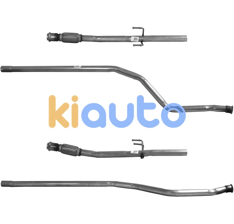Tubo de escape peugeot 206+ 1.4hdi mot.8hz (modelo sin dpf) (2008-2009) OE 1717S3 / 1717TJ
