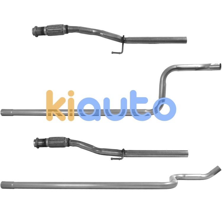 Tubo de escape peugeot 207 1.6hdi mot.9hz (modelo sin dpf) (2007-2011)