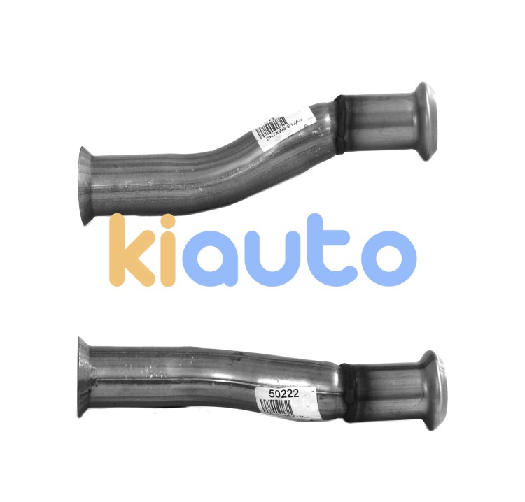 Tubo de escape peugeot partner 1.9d mot.wjy (2º tubo) modelo chasis largo (2001-2008)