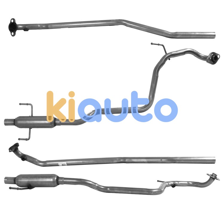 Tubo de escape toyota yaris 1.0i vvti 12v mot.1kr-fe (modelo fabricado en francia) (2006-2011)