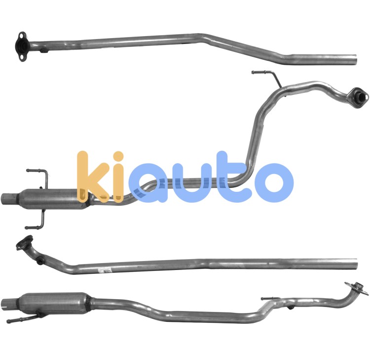 Tubo de escape toyota yaris 1.0i vvti 12v mot.1kr-fe (modelo fabricado en japón) (2006-2011)
