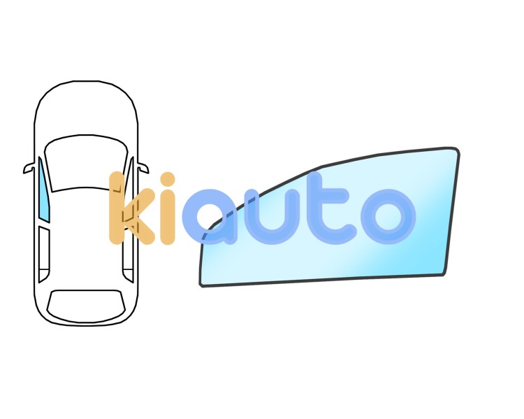 Ventanilla jeep grand cherokee 2010-2013 delantera / verde / laminado / molduras premontadas / izquierda Eurocode AJ18LGSR5FDKW