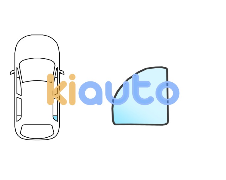 Ventanilla opel corsa e 2015-2019 5 puertas / trasera / verde / fija / derecha Eurocode 6341RGSH5RV
