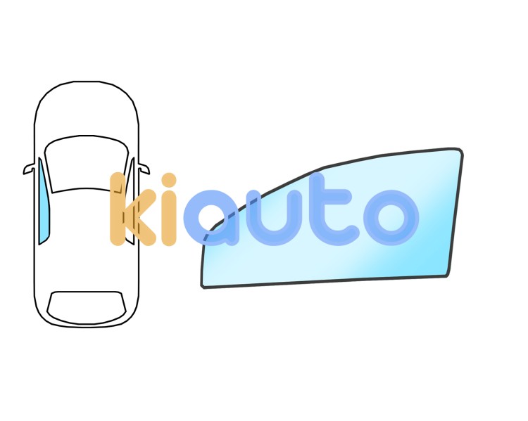 Ventanilla opel tigra 2004-2009 delantera / verde / izquierda Eurocode 6303LGST2FD