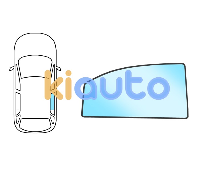 Ventanilla seat ibiza 1991-1993 5 puertas / trasera / verde / derecha Eurocode 7601RGNH5RD