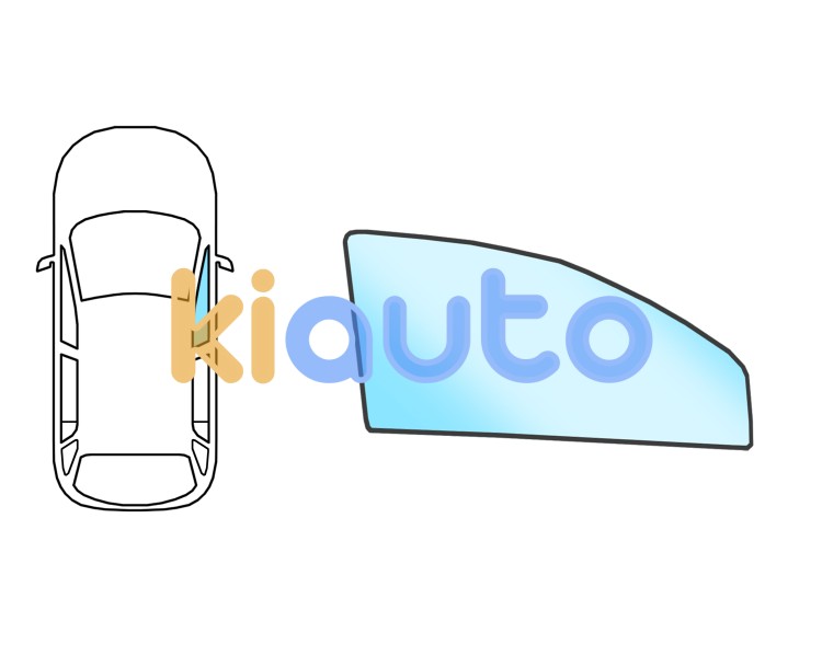 Ventanilla suzuki grand vitara 2005-2008 5 puertas / delantera / verde / molduras premontadas / derecha Eurocode 8032RGNR5FDW